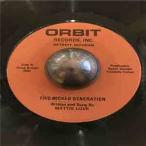 Mattie Love - This Wicked Generation