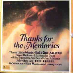Various - Thanks For The Memories