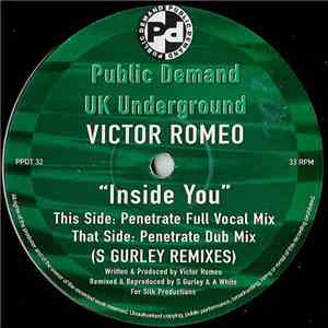 Victor Romeo - Inside You (S Gurley Remixes)