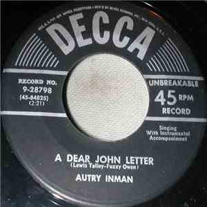 Autry Inman - A Dear John Letter / Brown Eyed Baby