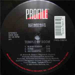 Nemesis - Temple Of Boom / Str8 Jackin'