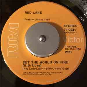 Red Lane - Set The World On Fire (With Love) / They Don't Make Love Like They Used To