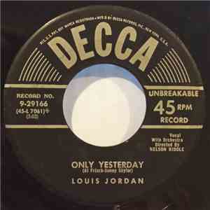 Louis Jordan - I Didn't Know What Time It Was