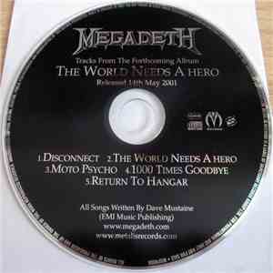 Megadeth - The World Needs A Hero "Sampler"