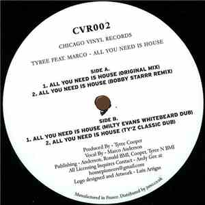 Tyree Feat. Marco - All You Need Is House