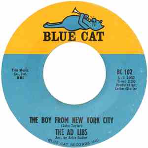 The Ad Libs - The Boy From New York City / Kicked Around