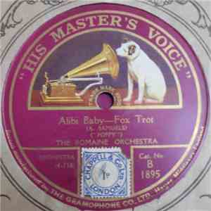 The Romaine Orchestra - Alibi Baby / Wait A Bit, Susie