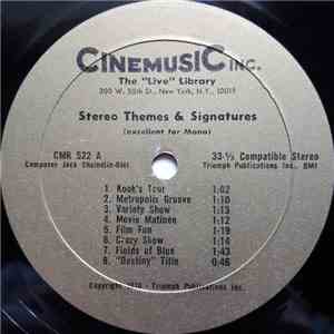 Jack Shaindlin - Stereo Themes & Signatures / News Signatures - Closings (Stingers)