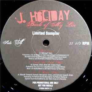 J. Holiday - Back Of My Lac' Limited Sampler