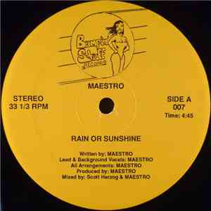 Maestro  - Rain Or Sunshine