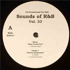 Various - Sounds Of R&B Vol. 33