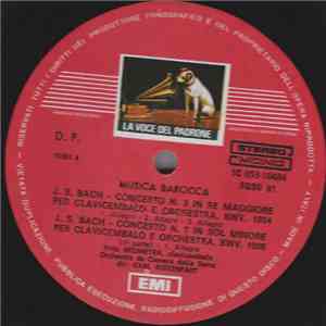 Bach, Fritz Neumeyer / Robert Veyron-Lacroix, Orchestra Da Camera Della Sarre Conducted By Karl Ristenpart - Musica Barocca Vol.20