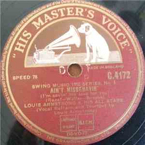 Louis Armstrong & His All Stars - Ain't Misbehavin' / Rockin' Chair