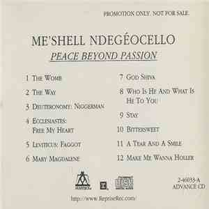 Me'Shell NdegéOcello - Peace Beyond Passion