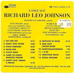 Richard Leo Johnson - Language