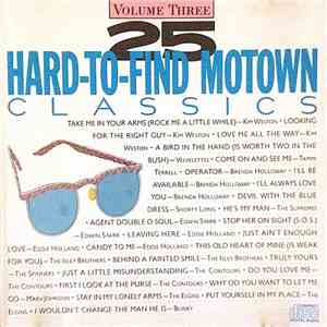 Various - 25 Hard-To-Find Motown Classics Volume III