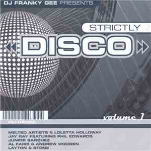 DJ Franky Gee - Strictly Disco Volume 1