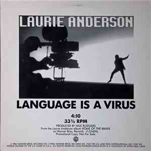 Laurie Anderson - Language Is A Virus