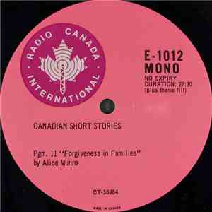 Alice Munro / Clarke Blaise - Canadian Short Stories