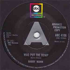 Barry Mann - Who Put The Bomp