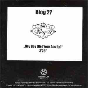 Blog 27 - Hey Boy (Get Your Ass Up)