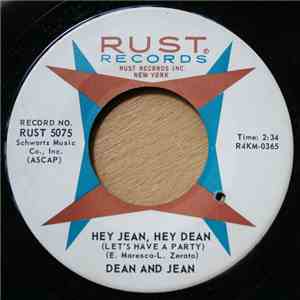 Dean And Jean - Hey Jean, Hey Dean / Please Don't Tell Me Now