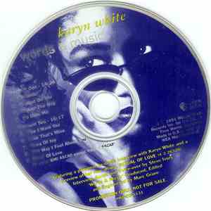 Karyn White - Words & Music
