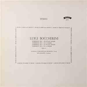 Luigi Boccherini / Austrian Tonkuenstler Orchestra, Lee Schaenen - Symphonies Nos. 1, 3, 5 & 6, Opus 21