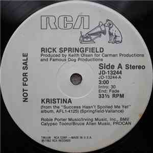 Rick Springfield - Kristina