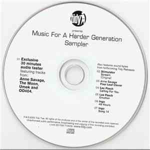 Anne Savage - Music For A Harder Generation Sampler