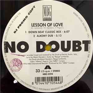 No Doubt - Lesson Of Love / Doubt Of Love