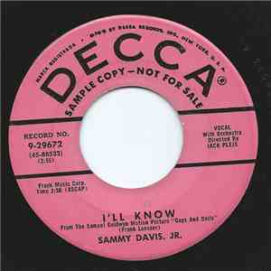 Sammy Davis, Jr. - I'll Know / Adelaide
