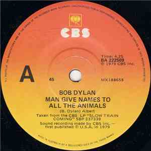 Bob Dylan - Man Give Names To All The Animals