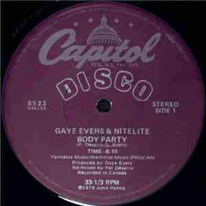 Gaye Evers & Nitelite - Body Party