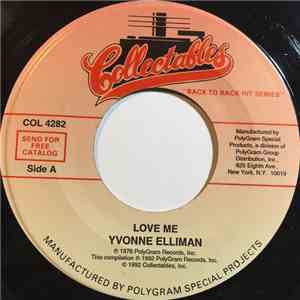 Yvonne Elliman - Love Me / Hello Strangers
