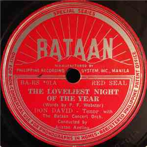 Don David  - The Lovliest Night Of The Year / So Close To My Heart