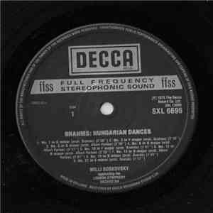 Johannes Brahms / Antonín Dvořák : Willi Boskovsky Conducting London Symphony Orchestra - Hungarian Dances / Slavonic Dances