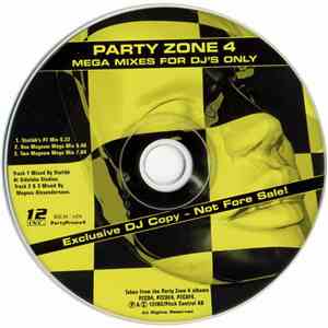 Various - Party Zone 4 (Mega Mixes For DJ's Only)
