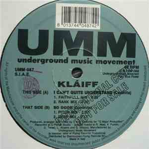 Klaiff - I Can't Quite Understand / So Good