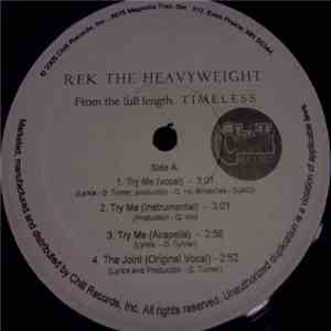 Rek The Heavyweight - Timeless DJ Promo