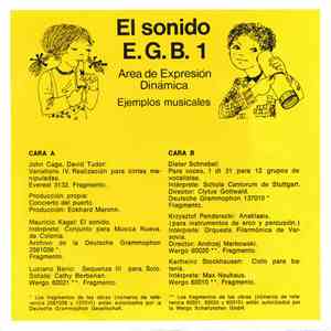 Various - El Sonido E.G.B. 1 Area de Expresion Dinamica