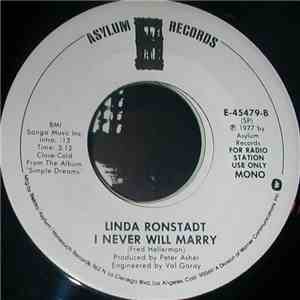 Linda Ronstadt - I Never Will Marry