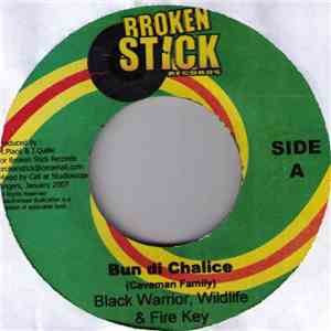 Black Warrior, Wildlife & Fire Key - Bun Di Chalice