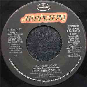 Con Funk Shun - Burnin' Love / Candy