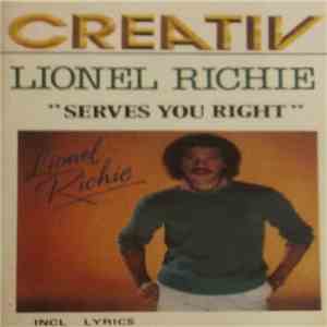 Lionel Richie - Serves You Right