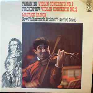 Paganini, Prokofiev, Maurice Hasson, New Philharmonia Orchestra, Gerard Devos - Paganini Violin Concerto No.1, Prokofiev Violin Concerto No.2