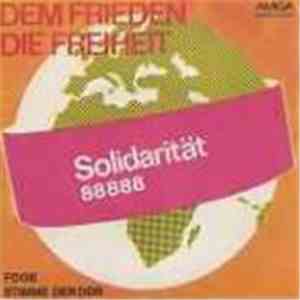 Puhdys, Oktoberklub, Inti Illimani - Dem Frieden Die Freiheit
