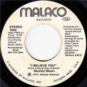 Dorothy Moore - I Believe You