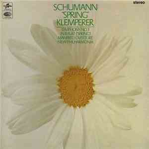 Schumann / Klemperer, New Philharmonia - "Spring" Symphony / Manfred Overture