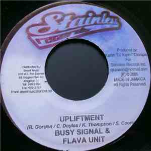 Busy Signal & Flava Unit / L.M.S - Upliftment / I Adore You
